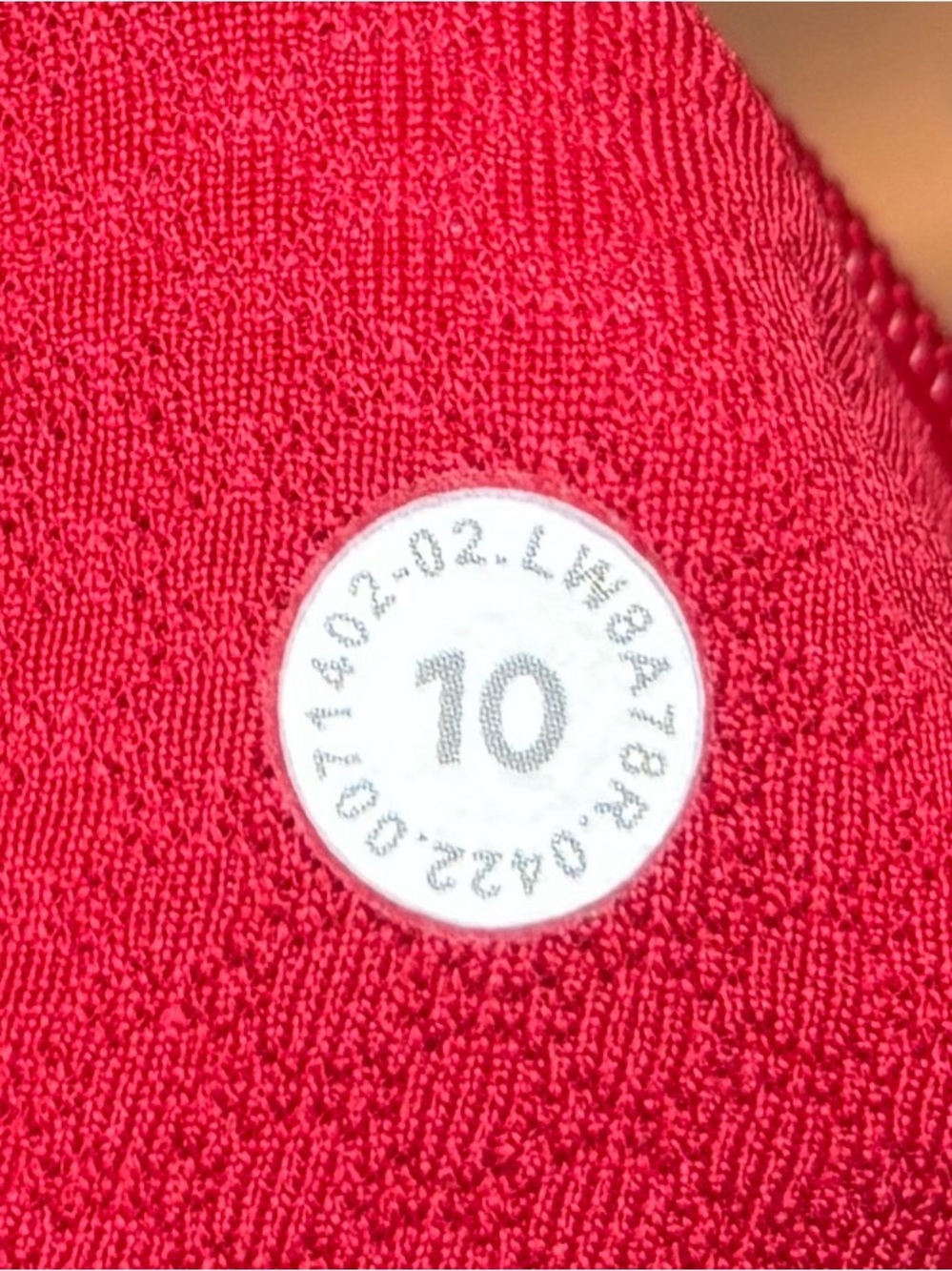 Lululemon Pace Rival Skirt Skort In Dark Red Size 10 - Picture 7 of 7